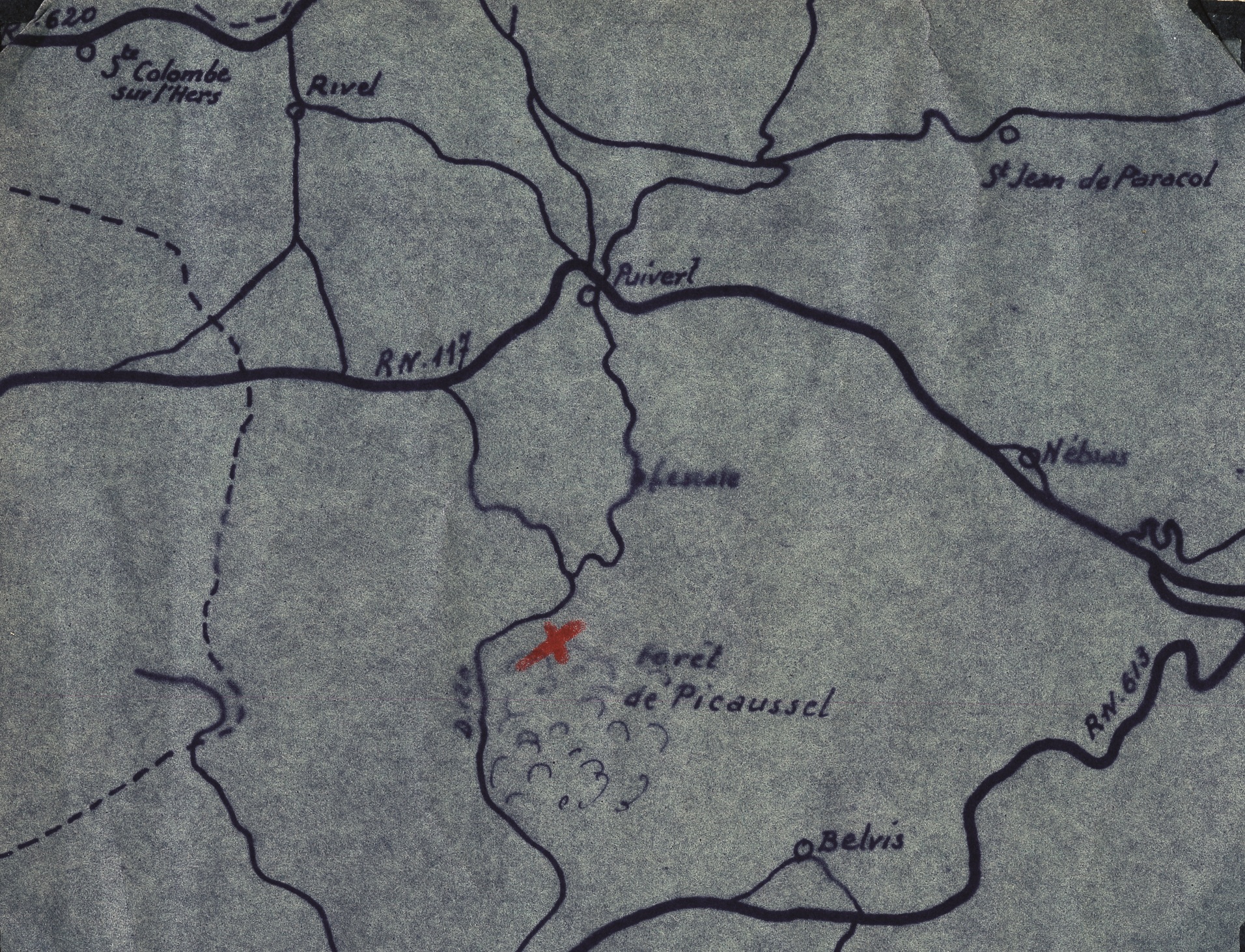 Emplacement maquis de picausse 89W184